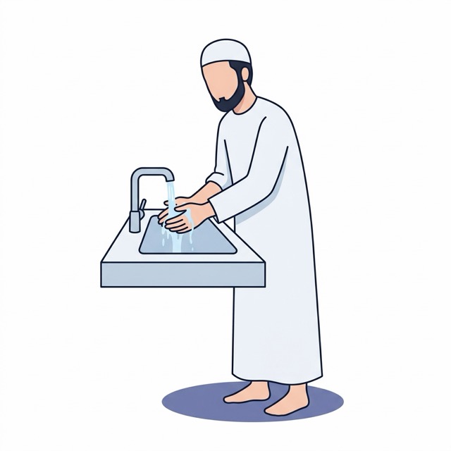Illustration: wash your hands
